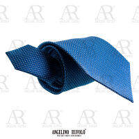 ANGELINO RUFOLO Necktie(NTN1750-จุดรวม) เนคไทผ้าไหมทออิตาลี่ 100% คุณภาพเยี่ยม ดีไซน์ Dot Pattern สีน้ำเงิน/สีฟ้า/สีเหลือง/สีเขียวเข้ม/สีขาว