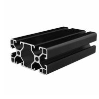 4080 Black Aluminum Profile Extrusion European Standard Anodized Linear Rail Aluminum Extrusion Profile for CNC 3D Printer Parts Hand Tool Parts Acces