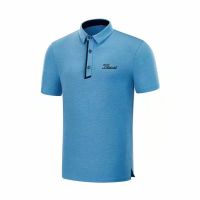 Summer new golf clothing mens short-sleeved T-shirt sports quick-drying breathable tide polo shirt loose lapel top W.ANGLE UTAA Malbon Scotty Cameron1 Honma TaylorMade1 Titleist Odyssey✧♛