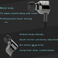 FAAEAL HI Fi Earphone in ear Deep Bass Headphones Stereo Metal Headset Rock Rap Pop DJ Earphones for Phone Player Ear Buds 3.5mm