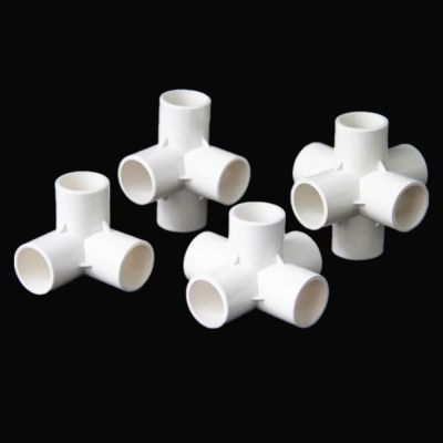 PVC 3/4/5/6 Dimensional Internal Diameter 20mm25mm32mm PVC Pipe Fittings Home Garden Irrigation Water Connectors DIY Tool