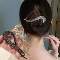 【YF】❣✖  Rhinestone Metal Hair Claw Fashion Twisted Hairpin Back Barrettes Accessories Jewelry Gifts