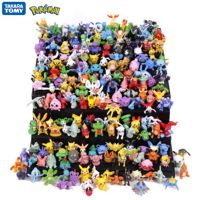 【LZ】♠▬▲  Pokemon Anime Action Figure para Crianças Mini Boneca Modelo Brinquedo Pikachu Não Repetindo Presentes de Natal Estilo Diferente 2-3cm 24-144pcs