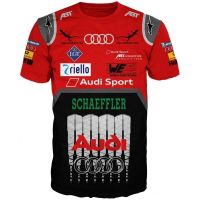 （ALL IN STOCK 2023）  tshirt new 3d brand audi sport quattro team