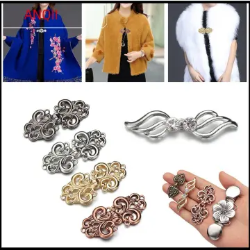  5 Pieces Shawl Clips Cloak Clasp Cardigan Clip Sweater Clips  Vintage Collar Retro Cloak Brooches and Silver Shawl Pins for Women Girls  Shirt Clips (Charming Style): Clothing, Shoes & Jewelry