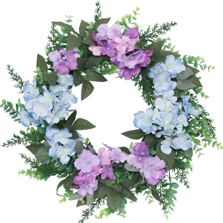 spring-wreath-artificial-hydrangea-wreath-for-all-seasons-round-eucalyptus-wreath-for-front-door-farmhouse-wall-decor