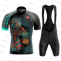 2024ใหม่ผู้ชายฤดูร้อนขี่จักรยานเสื้อผ้าแขนสั้นขี่จักรยานย์ชุด MTB ไตรกีฬา Pro จักรยานย์ชุด Ropa C Iclismo Hombre