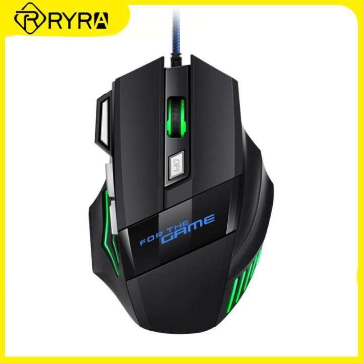 ZZOOI RYRA New Adjustable USB Wired Mouse 2400DPI 4-gear Gaming