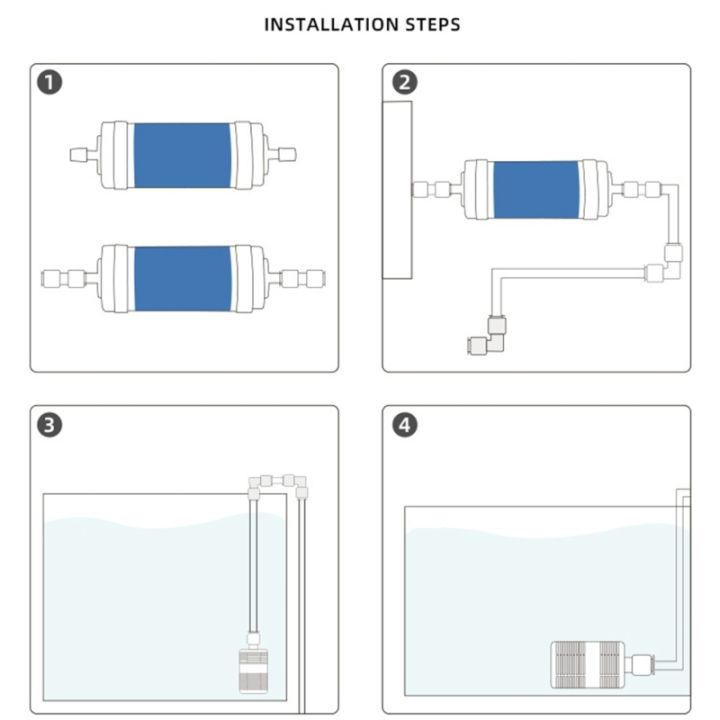 เครื่องกรองน้ำเครื่องกรองน้ำเปลี่ยนน้ำพิพิธภัณฑ์สัตว์น้ำกรองน้ำ-dechlorinator-พิพิธภัณฑ์สัตว์น้ำปลาสำหรับเปลี่ยนถัง