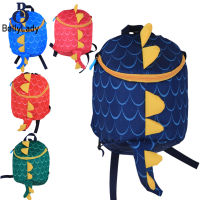 Puff fashion Kids Backpack Children Oxford Cloth Printing Schoolbag Anti-lost Baby Casual Bag【fast】