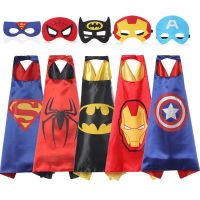 Children Kids Boy Costumes Unisex Super Hero Spider Man Cloak Fancy Dress Clothes Cape Masks Cosplay Party