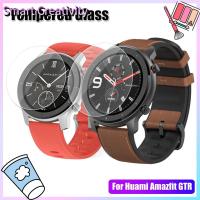 ร้าน EYJNWV เคสคลุมปกป้องหน้าจอกระจกนิรภัยสำหรับ Huami AMAZFIT GTR 42Mm 47Mm ฟิล์มป้องกัน