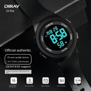 DIRAY Đồng Hồ Điện Tử Chính Hãng Đồng Hồ Thể Thao Chống Nước Bơi Lội Dạ
