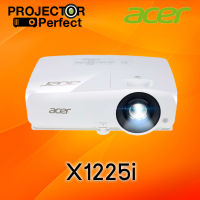 Acer X1225i DLP Projector เครื่องฉายภาพโปรเจคเตอร์ รุ่นเอเซอร์ X1225i (รับประกันตัวเครื่อง 3 ปี Onsite pick up หลอดภาพ 1 ปีหรือ 1,000 ชม.)