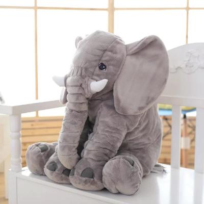 ของเล่น ตุ๊กตา ตุ๊กตาช้างขนนุ่ม ตุ๊กตาช้าง ขนาด 40เซนติเมตร เอาใจเด็กทารก เพื่อนคู่หู่ ตุ๊กตาหมอนยัดนุ่น 40cm Infant Plush Elephant Soft Appease Elephant Playmate Calm Doll