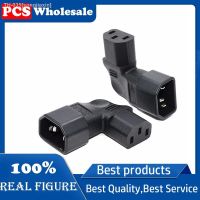 ▣☎ 1PCS IEC Connectors IEC 320 C14 male to C13 famale Vertical right angle Power adapter Conversion plug