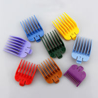 ② 8 Pcs Universal Hair Clipper Limit Combs Guide Attachment Size Replacement