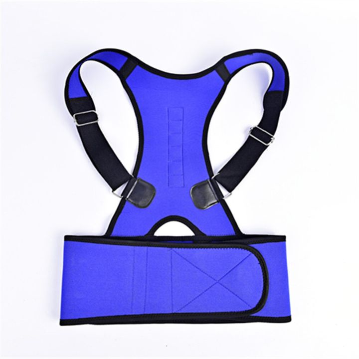 wholesale-adults-adjustable-sitting-posture-corrector-magnetic-body-shoulder-brace-belt-back-support-safety-wear-accessories