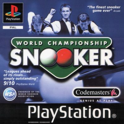 World Championship Snooker  สนุกเกอร์ แผ่นเกม PS1 PS2