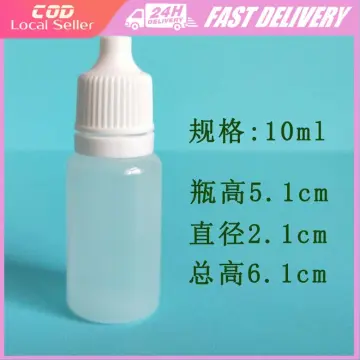 10Pcs 30Ml Plastic Squeezable Tip Applicator Bottle Refillable Dropper  Bottles With Needle Tip Caps For Glue DIY