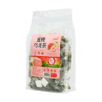 [50 sachets] peach white oolong tea bag flower combination health and fruit