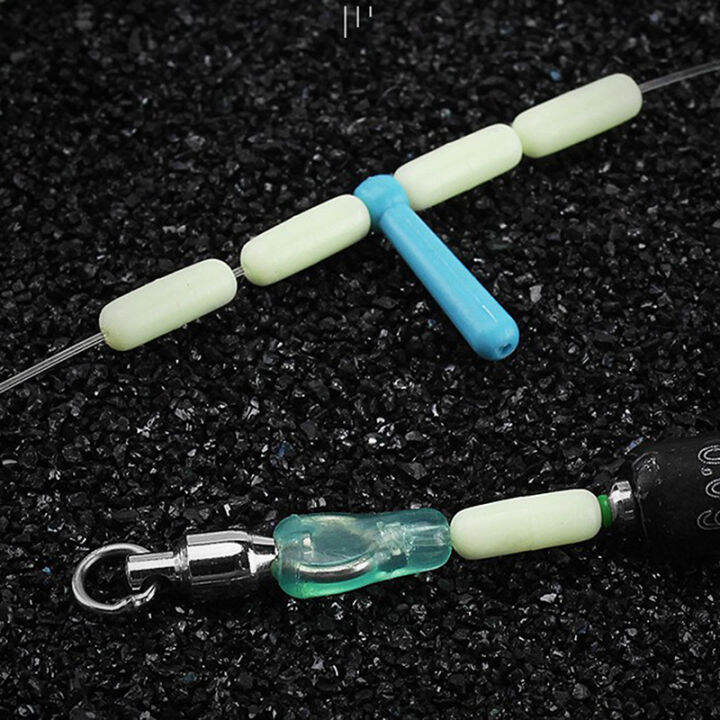 MEIK 10pcs Antiwinding Carp Fishing Bean Fish Float Stopper Line Bean