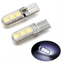 T10 W5W 6 SMD CANBUS 5050 Car Interior Led Lights DC 12V Waterproof No Warning Error Free Lamps-2PCS