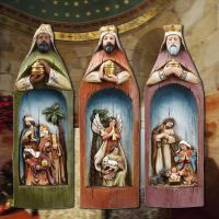 Three Wise Men Set Religious Nativity Living Room Fireplace Decoration Home Desktop Decor Ornament Gift Room Decor Home Decor