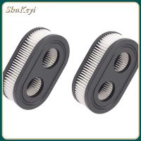 SHUKEYI 2PCS 593260 ตลับกรองกรอง สีดำสีดำ พลาสติกทำจากพลาสติก เครื่องตัดหญ้าตัดหญ้า ชุดเครื่องตัดหญ้า เครื่องทำความสะอาดอากาศ สวนในสวน