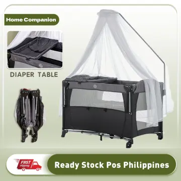 Baby travel cot with best sale mosquito net