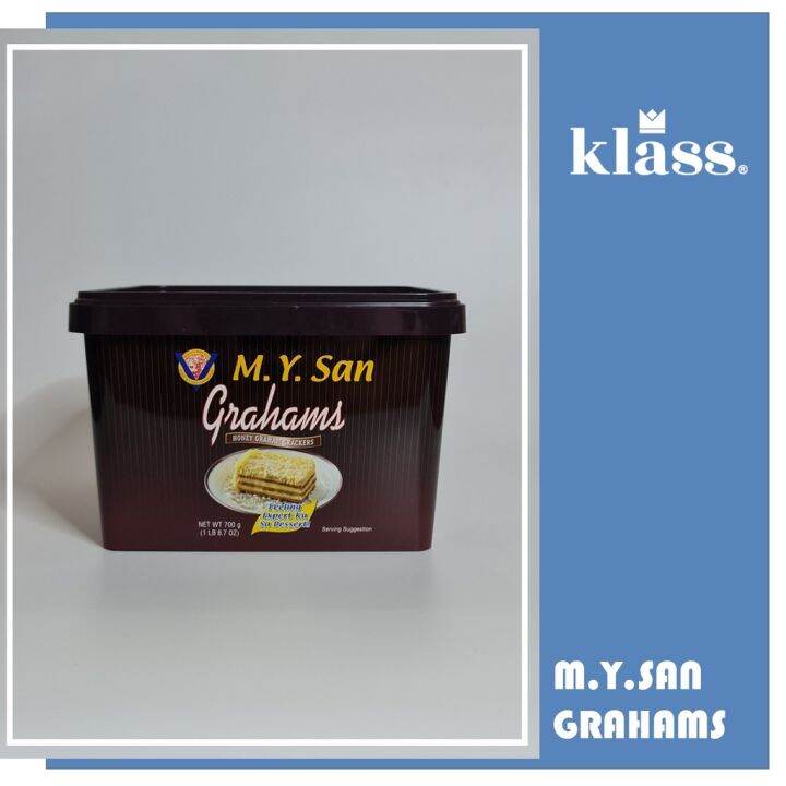 M.Y. San Grahams 700g (Honey Graham Crackers MY San) Lazada PH