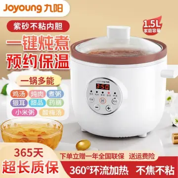 Source TONZE Multi-function Purple Clay Electric Rice Cooker