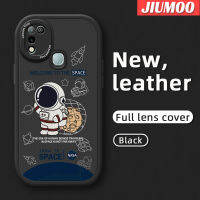 เคส JIUMOO สำหรับ Infinix ขายดี10 Play เคส X688C ลายการ์ตูนน่ารักลายอวกาศดีไซน์ใหม่กันกระแทกเคสฝาปิดซิลิโคนนุ่มหลังเลนส์กล้องถ่ายรูปเคสป้องกันรวมทุกอย่าง