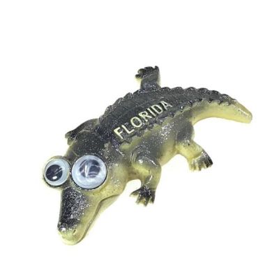 Florida Alligator ฟลามิงโกรองเท้า3D ของที่ระลึกการท่องเที่ยวแม่เหล็กติดตู้เย็นของขวัญสติกเกอร์แม่เหล็ก BXT3816ชิ้นส่วนตู้เย็น