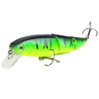 1pcs Minnow Crankbaits Fishing Lures Multi Section Jointed Hard Bait Artificial Wobblers For Pike Bass Swimbait Fishing Tackle