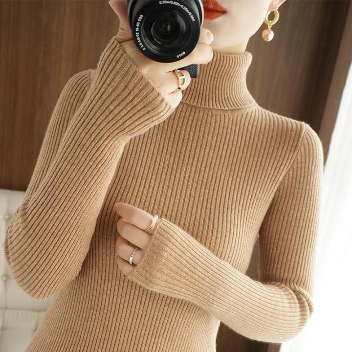 2023-autumn-and-winter-turtleneck-sweater-womens-slim-fit-base-shirt-pit-knitwear-commuter-womens-approved-hair-2023