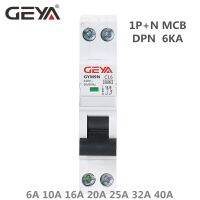 Geya 1pn Gym9n Mcb 6a 16a 20a 25a 32a 40a 220V Curb C Ac เบรคเกอร์ขนาดเล็ก