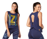 All That Glitters Is Zumba Open Back Tank (เสื้อกล้ามออกกำลังกายซุมบ้า)