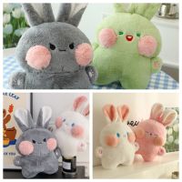 NHSFUZXX Plushies ของเล่นตุ๊กตากระต่าย ตุ๊กตาสัตว์ยัดไส้ Dudu Rabbit ตุ๊กตากระต่ายผ้าพลัฌ ตุ๊กตาผ้ากระต่าย หลายสี ตุ๊กตาสัตว์น่ารัก Dudu Rabbit ของขวัญเด็กเด็กผู้หญิง