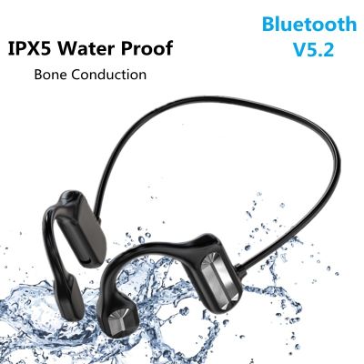 2022 NEW Bone Conduction Headphones Wireless Sports Earphone Bluetooth-Compatible Headset Hands-free With Microphone For Running