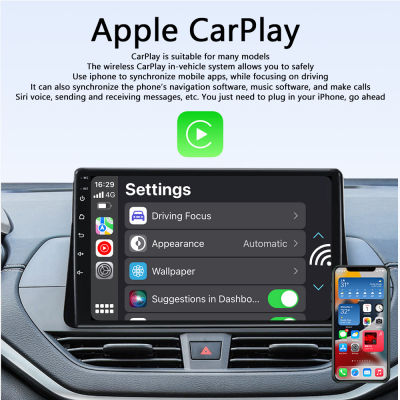 AOYEF สายไร้สาย CarPlay Carplay กล่องอะแดปเตอร์สำหรับ Benz A B C E S คลาสรถวิทยุสเตอริโอและรถอื่นๆ Moldel USB ลิงค์ศัพท์