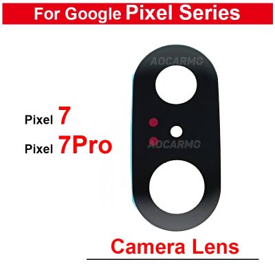 1ชิ้นสำหรับ Google Pixel 7 Pro 7A 7Pro ด้านหลังกล้องและสติกเกอร์อะไหล่ทดแทน