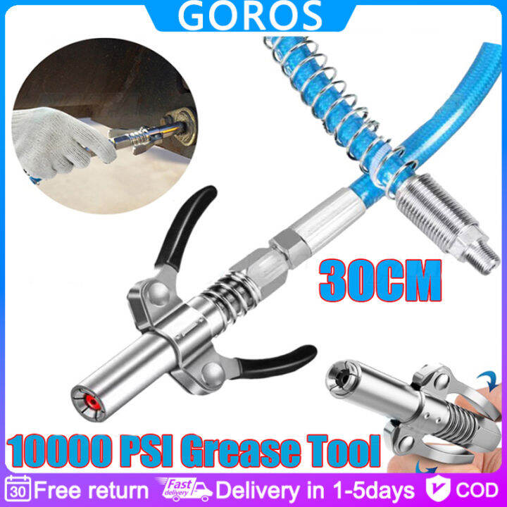 【In Stock】Heavy Duty Quick Release Grease Gun Coupler 10000PSI High