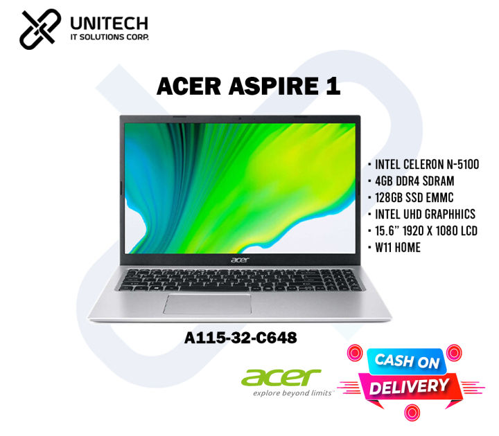 ACER ASPIRE 1 (A115-32-C648) LAPTOP | Lazada PH