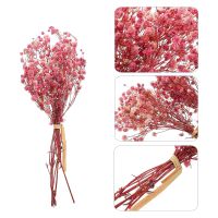 Dried Flowers Flower Bouquet Breath Gypsophila Baby Artificial Branches Dry Babys Decoration Stems Bouquets Fake Vase