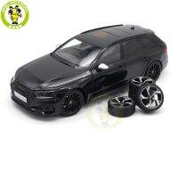 1/18 AUTOKOL Audi Sport RS4 RS 4 Avant 2022 B9 Kengfai Diecast รุ่นของเล่นรถของขวัญสำหรับสามีพ่อแฟน