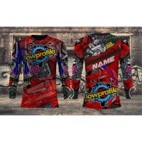 [In stock] 2023 design sleeve, full long sublimation print, thailook design, thailand design, 174,low profile 2motorcycle jersey cycling jersey long shirt，Contact the seller for personalized customization of the name