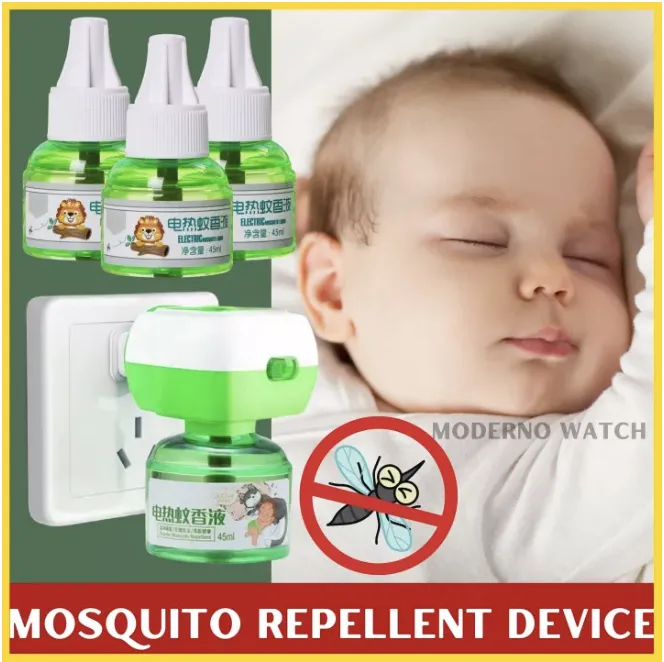 MAX PH【100 Safe】Electric Mosquito Coil Liquid Repellant Odorless