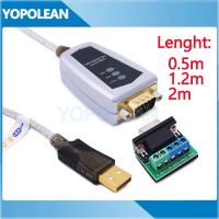 【YF】 USB 2.0 to RS485 RS422 Serial Converter Adapter Cable FTDI Chip Windows 10 8 7