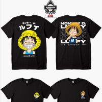 เสื้อยืดราคาถูกเสื้อยืด พิมพ์ลายอนิเมะวันพีช Monokey D LUFFY KIDS Karimake สําหรับเด็กs-5xl